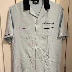 Live Entertainment Light Blue Men's Casual Shirt